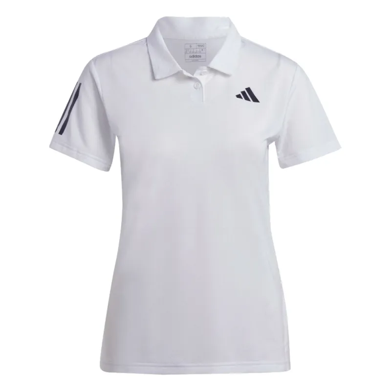 (WMNS) adidas Club Tennis Polo Shirt 'White' HY2703 sold by KicksCrew