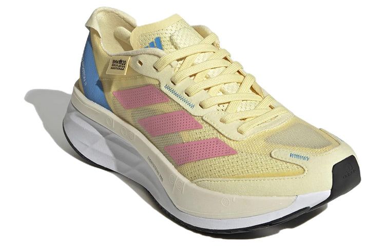(WMNS) Adidas Adizero Boston 11 Berlin 'Yellow Bliss Pink' HP9544 sold by KicksCrew product image thumbnail 3