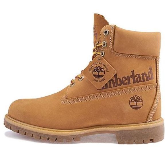 Timberland 6-Inch Premium Waterproof Boots 'Wheat Nubuck' A1URV sold by KicksCrew