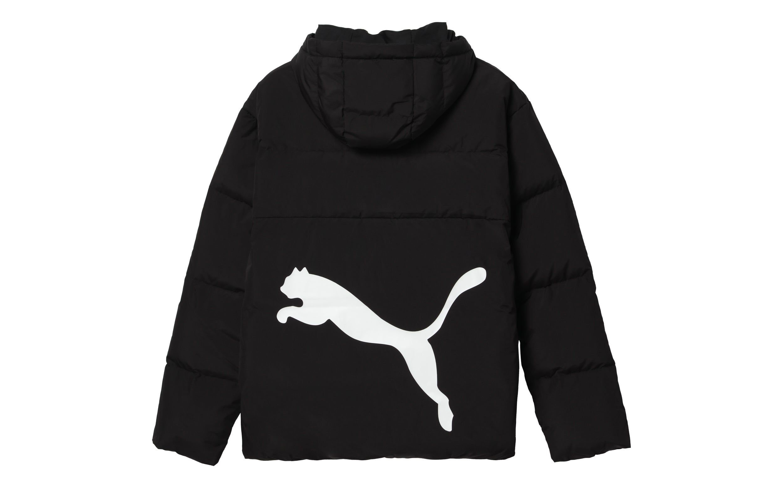 Puma Power Hooded Sports Jacket 'Black White' 530695-01 sold by KicksCrew product image thumbnail 2