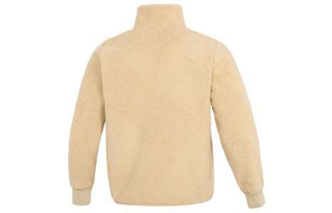 PUMA Relaxed Sherpa Jacket Logo 'Brown' 673645-12 sold by KicksCrew
