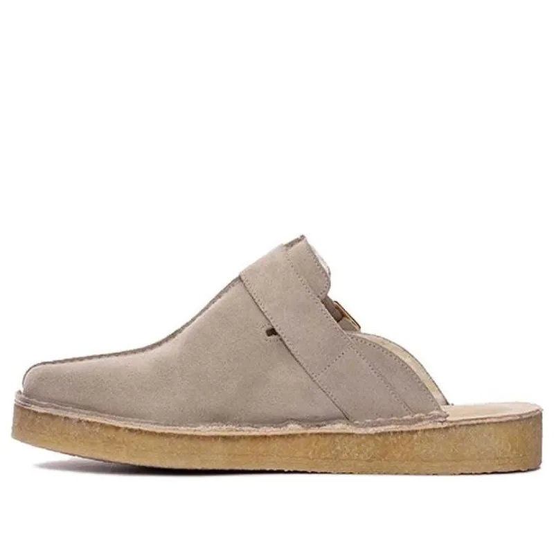 (WMNS) Clarks Trek Mule Sand 'Suede' 26168576 sold by KicksCrew