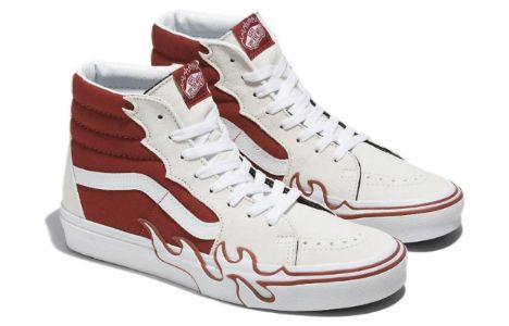 Vans SK8-Hi 'Flame - White Tawny Port' VN0005UJZHG sold by KicksCrew