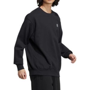 adidas Essentials Sweatshirts 'Black' HN6639 sold by KicksCrew