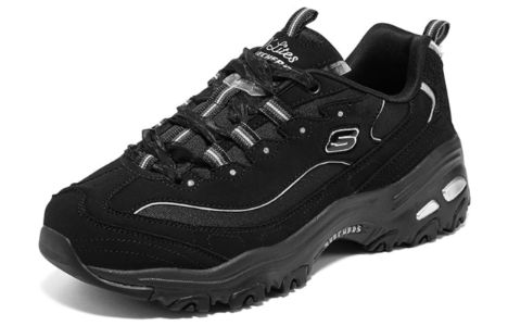 (WMNS) Skechers D'lites Sneakers 'Black' 896738-BBK sold by KicksCrew
