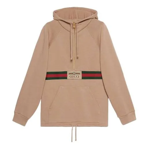 (WMNS) Gucci Sweatshirt With Vintage Logo 'Vintage Camel' 644656-XJC3W-2603 sold by KicksCrew