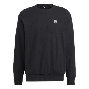 adidas Essentials Sweatshirts 'Black' HN6639 sold by KicksCrew