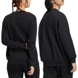 adidas Essentials Sweatshirts 'Black' HN6639 sold by KicksCrew