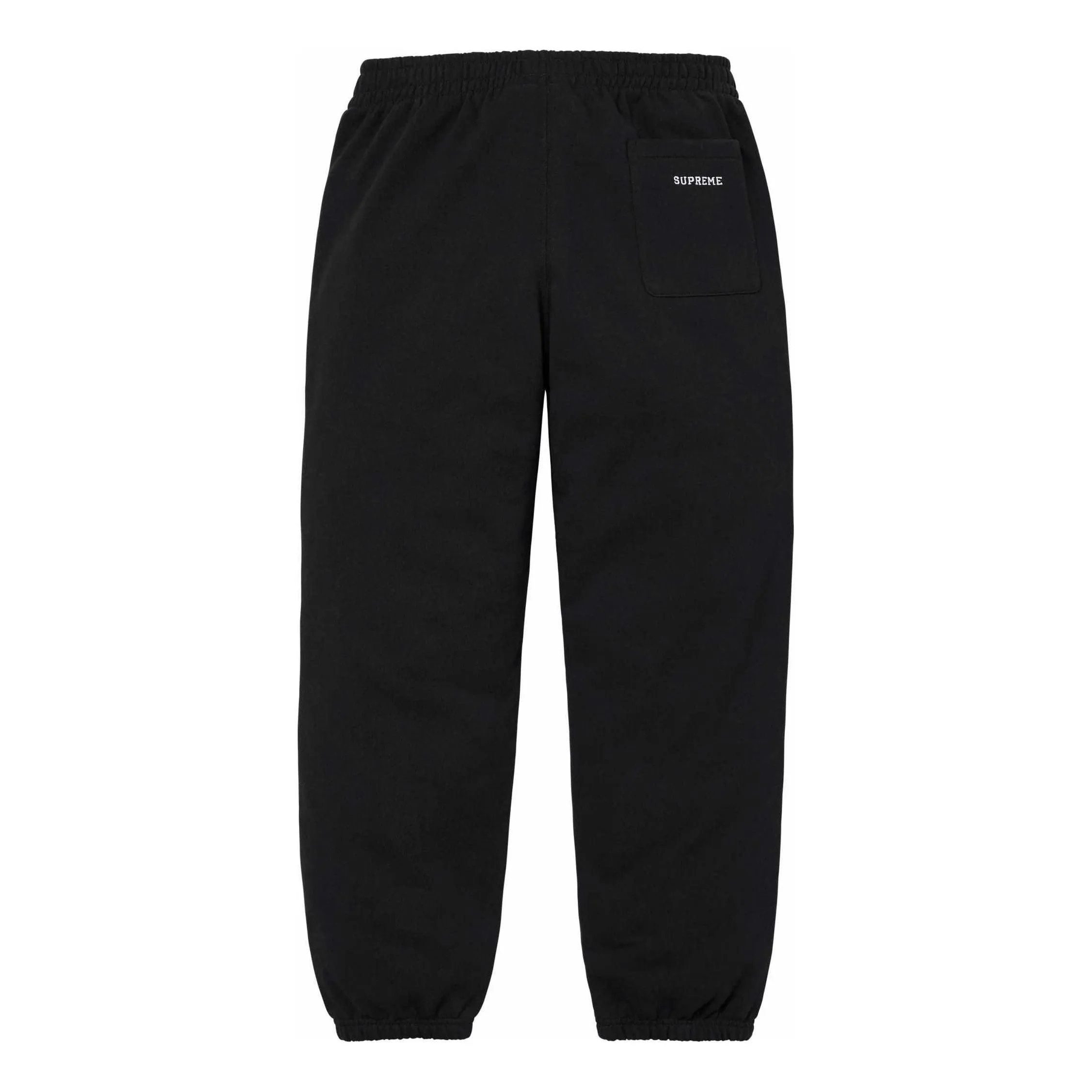 Supreme S Sweatpants 'Black White' SUP-SS24-083 sold by KicksCrew product image thumbnail 2
