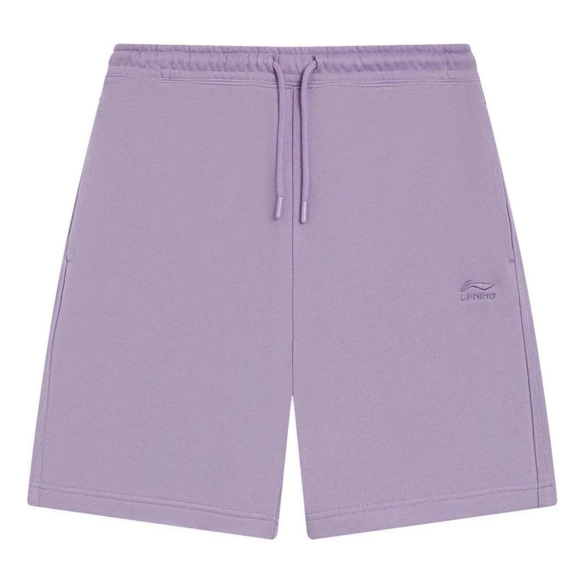 Li-Ning Chinese Color Embroidery Logo Shorts 'Purple' AKSS629-7 sold by KicksCrew