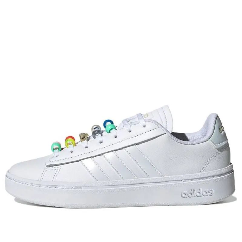 (WMNS) Adidas Grand Court Alpha 'White Gold Metallic' GW1066 sold by KicksCrew