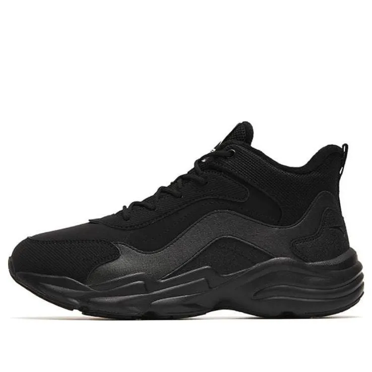 (WMNS) ANTA Walker Mid 'Black Grey' 122248984-1 sold by KicksCrew