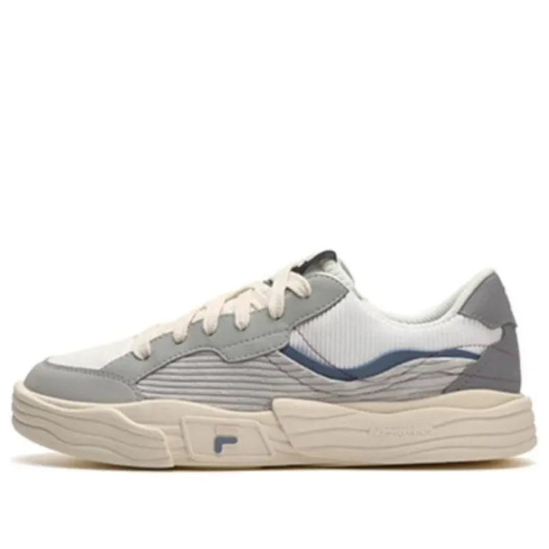 (WMNS) FILA FUSION Pop II 'Grey White' T12W342203FLB sold by KicksCrew