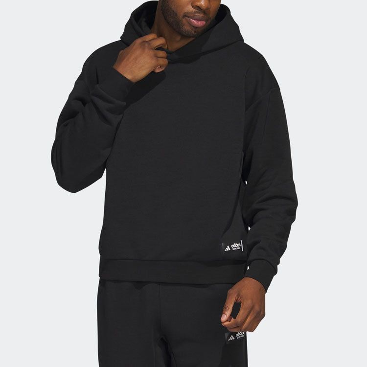 adidas Legends Hoodie 'Black' HY2765 sold by KicksCrew product image thumbnail 2