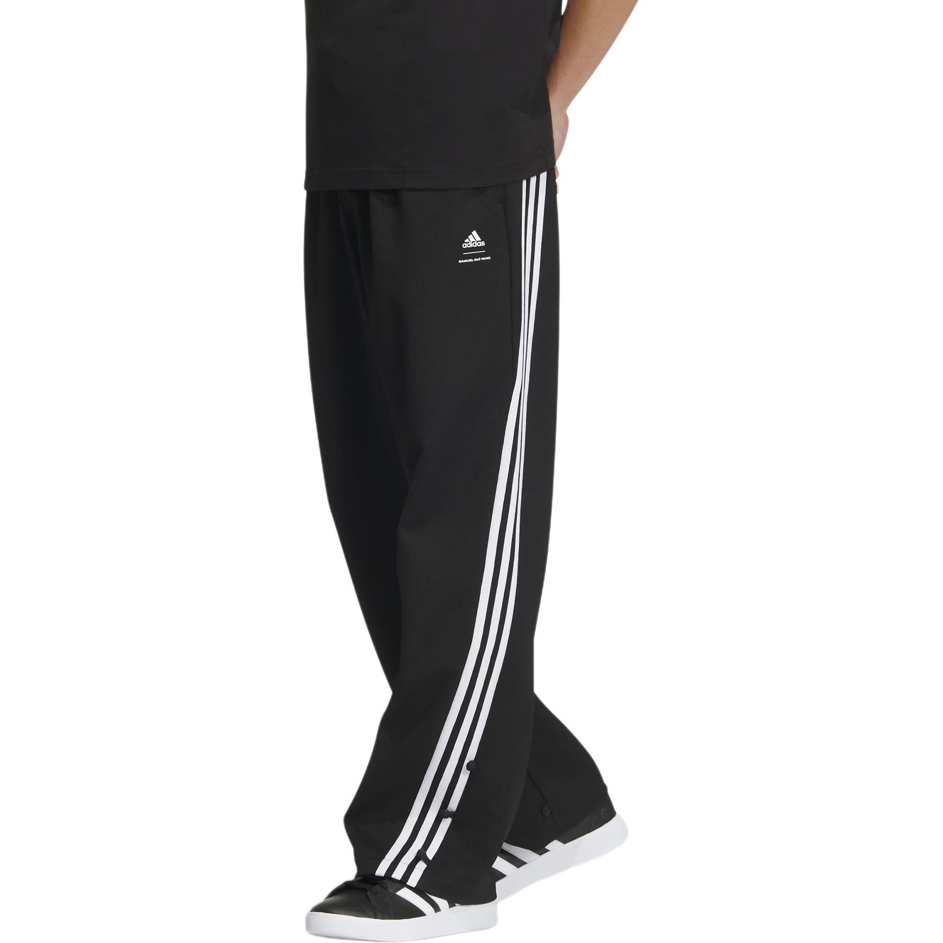 adidas Originals Track Pant 'Black White' JE1119 sold by KicksCrew product image thumbnail 3