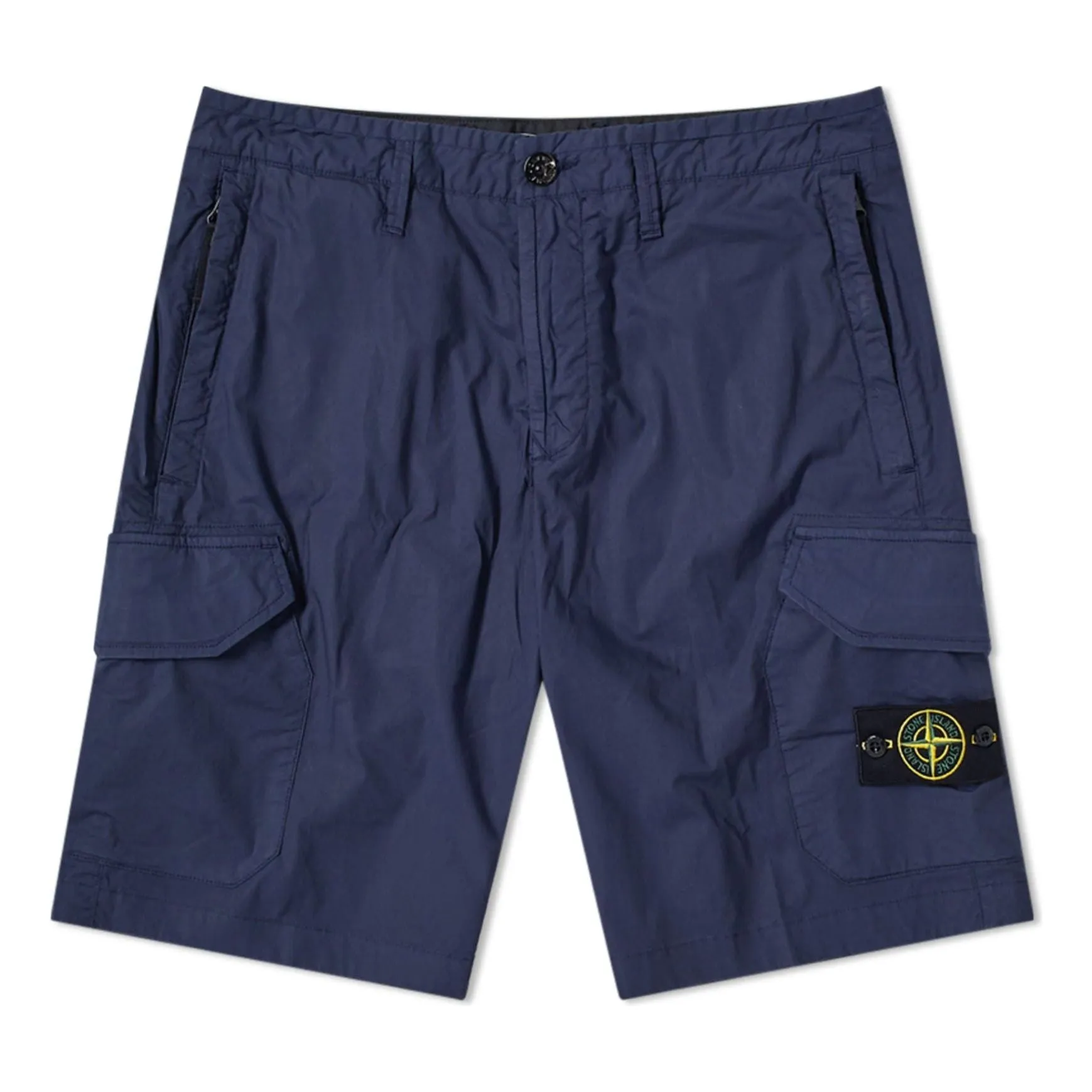 STONE ISLAND Bermuda Shorts 'Navy' 7215L0403-V0028 sold by KicksCrew