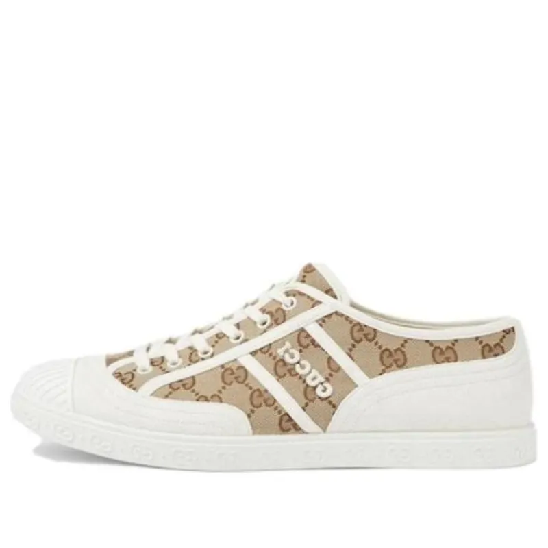 Gucci GG Canvas Trainer 'Beige Ebony' 759055FAC199756 sold by KicksCrew
