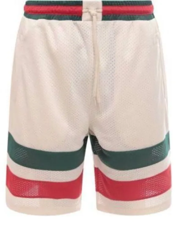 Gucci Mesh Fabric Shorts 'Off White' 737407-XJFFK-9325 sold by KicksCrew