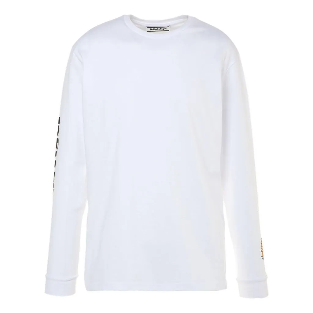 Onitsuka Tiger Graphic Long Sleeve T-shirt 'White' 2183A293-100 sold by KicksCrew
