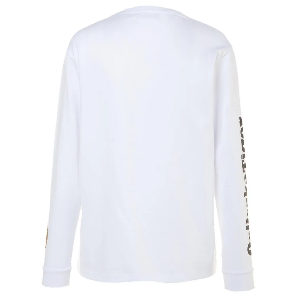 Onitsuka Tiger Graphic Long Sleeve T-shirt 'White' 2183A293-100 sold by KicksCrew product image thumbnail 2