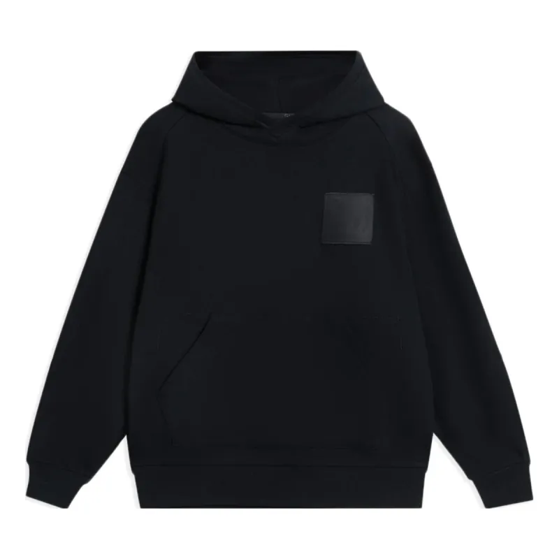 Li-Ning x Jackie Chan Kung Fu Graphic Hoodie 'Black' AWDSC25-4 sold by KicksCrew