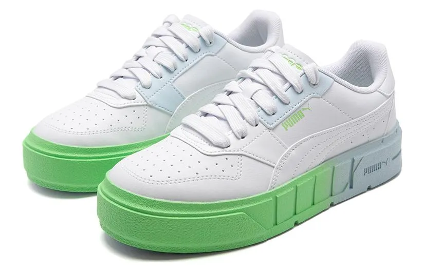 (WMNS) PUMA Cali Court Beach Days 'White Green' 393767-02 sold by KicksCrew product image thumbnail 3