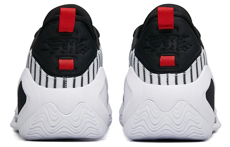 ANTA Alien 3 Low Basketball Shoes 'White Black Red' 112231107-3 sold by KicksCrew product image thumbnail 4