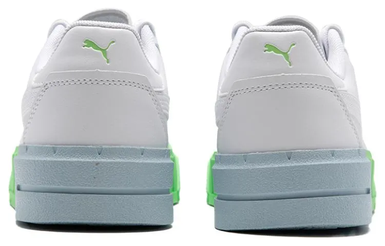 (WMNS) PUMA Cali Court Beach Days 'White Green' 393767-02 sold by KicksCrew product image thumbnail 4