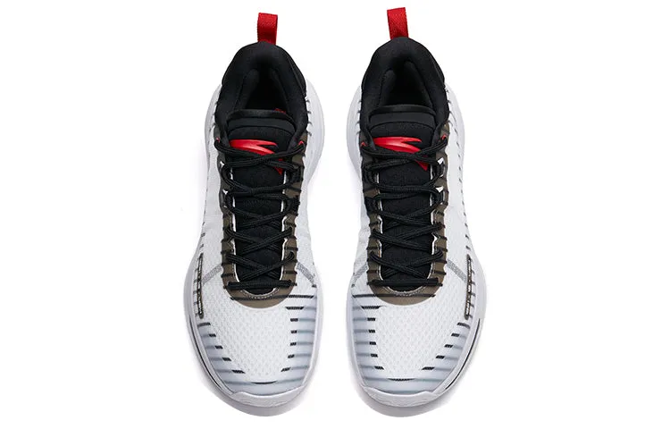 ANTA Alien 3 Low Basketball Shoes 'White Black Red' 112231107-3 sold by KicksCrew product image thumbnail 3