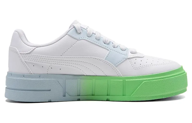 (WMNS) PUMA Cali Court Beach Days 'White Green' 393767-02 sold by KicksCrew product image thumbnail 2