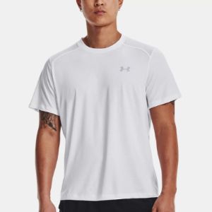 Under Armour CoolSwitch Run Short Sleeve T-shirt 'White' 1371129-100 sold by KicksCrew