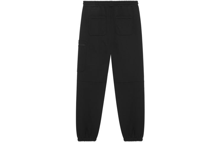 New Balance Logo Fleece Striped Joggers 'Black' 6LB42123-BK sold by KicksCrew product image thumbnail 2