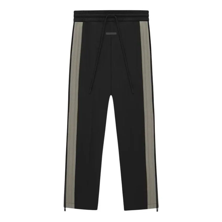 adidas x Fear of God Athletics Suede Fleece Pants 'Black' IS8764 sold by KicksCrew