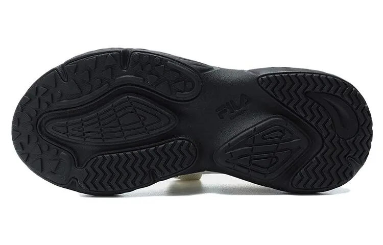 (WMNS) FILA FUSION Conch Sandals 'White Green Black' T12W321401FSH sold by KicksCrew product image thumbnail 4