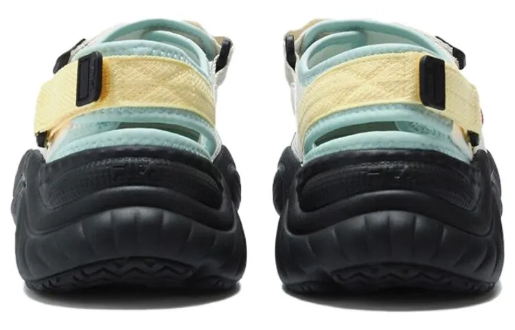 (WMNS) FILA FUSION Conch Sandals 'White Green Black' T12W321401FSH sold by KicksCrew product image thumbnail 3