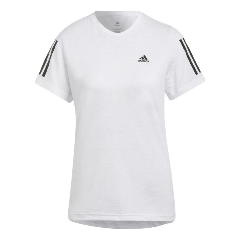 (WMNS) adidas Otr Cooler T-Shirt Asia Sizing 'White Black' HB9375 sold by KicksCrew