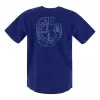 STONE ISLAND Plain Logo T-shirt 'Blue' 79152NS82-V0022 sold by KicksCrew