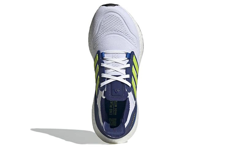 (WMNS) Adidas UltraBoost 22 'White Solar Yellow Blue' GZ7211 sold by KicksCrew product image thumbnail 5