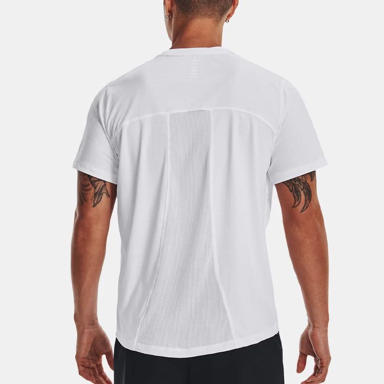 Under Armour CoolSwitch Run Short Sleeve T-shirt 'White' 1371129-100 sold by KicksCrew product image thumbnail 5
