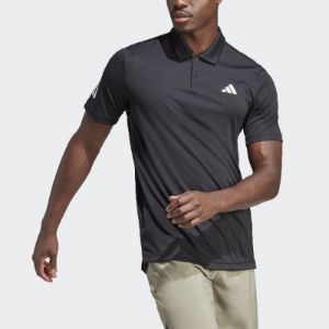 adidas Club 3-Stripes Tennis Polo Shirt 'Black' HS3269 sold by KicksCrew