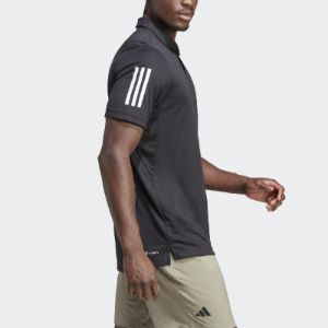 adidas Club 3-Stripes Tennis Polo Shirt 'Black' HS3269 sold by KicksCrew