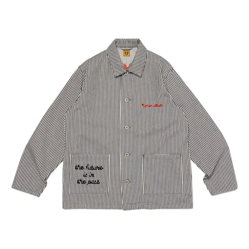HUMAN MADE Hickory Coverall Jacket 'Indigo' HM26JK010 sold by KicksCrew