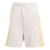 (WMNS) adidas Future Icons 3-Stripes Shorts 'Putty Mauve' IS3675 sold by KicksCrew