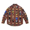 Supreme x Mark Leckey FW23 Week4 Hardcore Printed Corduroy Shirt 'Multicolor' SUP-FW23-089 sold by KicksCrew