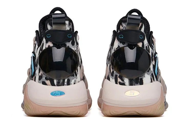 ANTA Shock Wave 3 Pro 'Light Brown Leopard Print' 112221619-3 sold by KicksCrew product image thumbnail 4