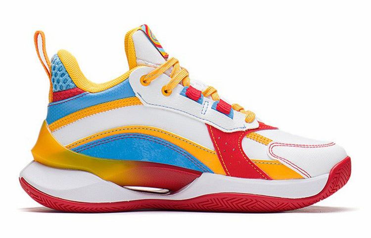 (GS) Li-Ning Team 2.5 'White Yellow Red' YKBS050-15 sold by KicksCrew product image thumbnail 2