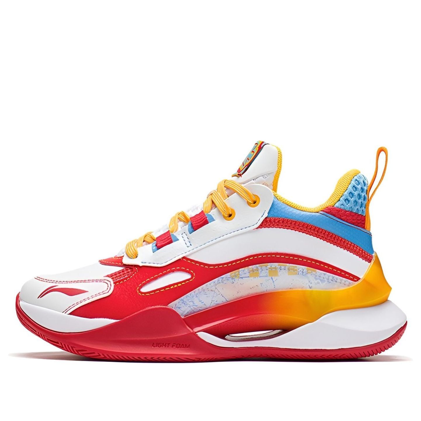 (GS) Li-Ning Team 2.5 'White Yellow Red' YKBS050-15 sold by KicksCrew