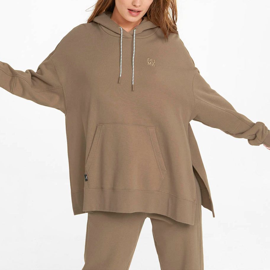 (WMNS) Puma Infuse Pullover Hoodie 'Brown' 533421-63 sold by KicksCrew product image thumbnail 3