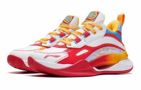 (GS) Li-Ning Team 2.5 'White Yellow Red' YKBS050-15 sold by KicksCrew