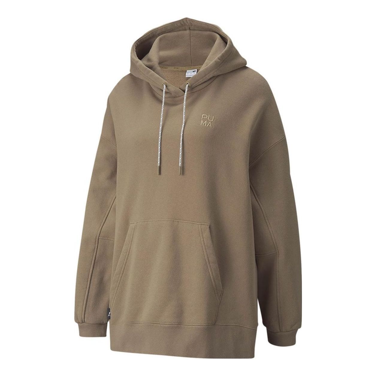 (WMNS) Puma Infuse Pullover Hoodie 'Brown' 533421-63 sold by KicksCrew